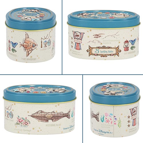 TDR - Tokyo DisneySea 25th Anniversary "The Jubilee Journey" x Mickey & Minnie Mouse Candy Box Set (Release Date: May 25, 2026)