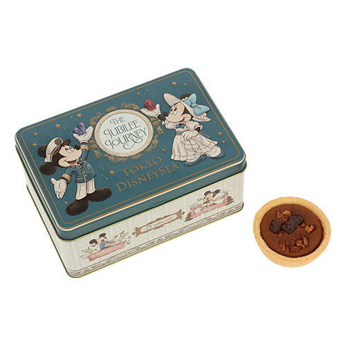 TDR - Tokyo DisneySea 25th Anniversary "The Jubilee Journey" x Mickey & Minnie Mouse Tart Box Set (Release Date: May 25, 2026)