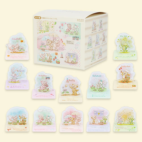 TDR - 2026 Duffy & Friends "Wonders by Your Side" Collection x Duffy & Friends Mystery Acrylic Stands Set Whole Set (Contains 12 Blind Boxes with no repetitions)(Release Date: Jun 2, 2026)