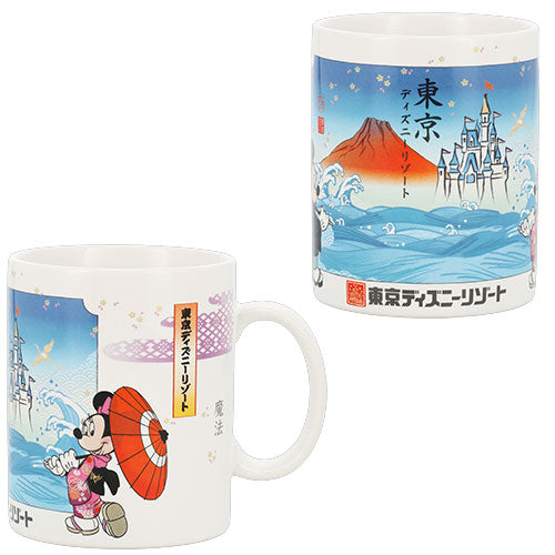 TDR - Japanese-Theme Mickey & Minnie 2026 x Mug (Release Date: June 4, 2026)