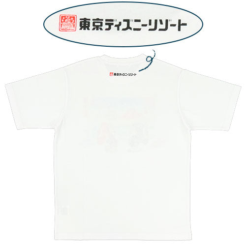 TDR - Japanese-Theme Mickey & Minnie 2026 x White Graphic Tee (Release Date: June 4, 2026)