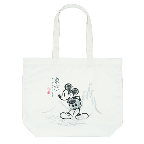 TDR - Japanese-Theme Mickey & Minnie 2026 x Mickey Ink Painting Tote Bag (Release Date: June 4, 2026)