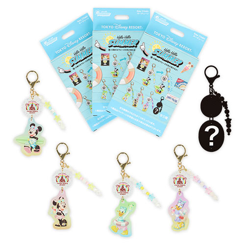 TDR - 2026 Mickey & Friends "Hello Hello Summer!!" Collection x Mystery Keychain (Single Bag) (Release Date: Jun 11, 2026)