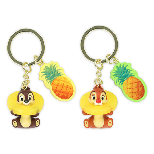 TDR - 2026 Mickey & Friends "Hello Hello Summer!!" Collection x Chip & Dale Keychain Set of 2 (Release Date: Jun 11, 2026)