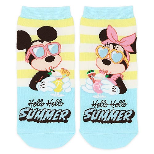 TDR - 2026 Mickey & Friends "Hello Hello Summer!!" Collection x Socks Set of 2 (Release Date: Jun 11, 2026)