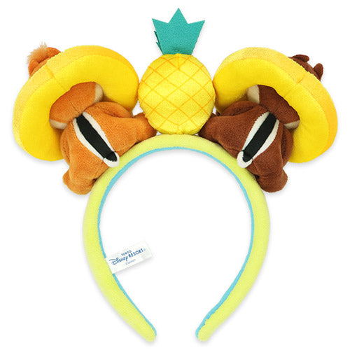 TDR - 2026 Mickey & Friends "Hello Hello Summer!!" Collection x Chip & Dale "Peeking Out from a Pineapple" Headband (Release Date: Jun 11, 2026)