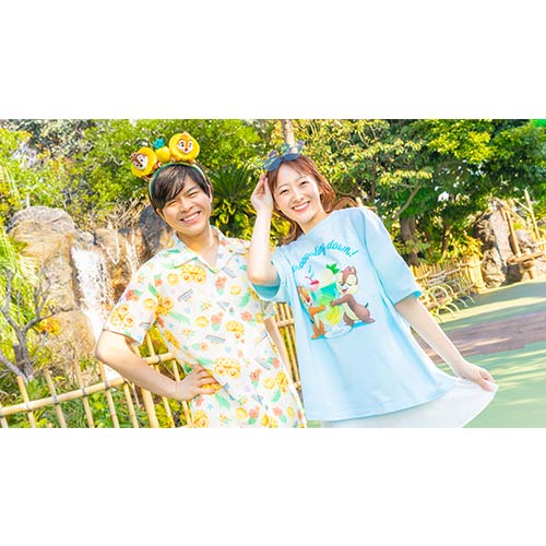 TDR - 2026 Mickey & Friends "Hello Hello Summer!!" Collection x Chip & Dale "Peeking Out from a Pineapple" Headband (Release Date: Jun 11, 2026)