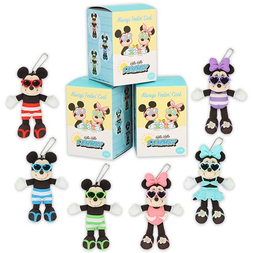TDR - 2026 Mickey & Friends "Hello Hello Summer!!" Collection x Mickey & Minnie Mouse Mystery Plush Keychain (Single Box) (Release Date: Jun 11, 2026)