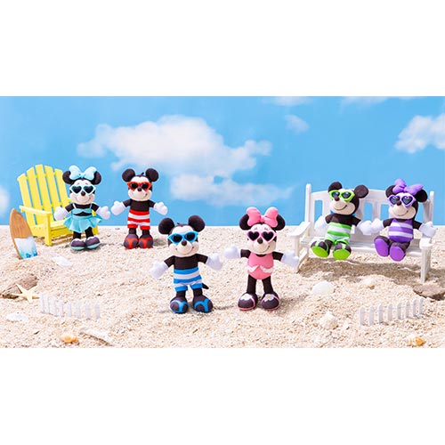 TDR - 2026 Mickey & Friends "Hello Hello Summer!!" Collection x Mickey & Minnie Mouse Mystery Plush Keychain (Single Box) (Release Date: Jun 11, 2026)