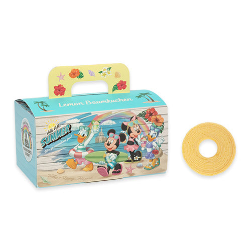 TDR - 2026 Mickey & Friends "Hello Hello Summer!!" Collection x Baumkuchen Cake Box Set (Release Date: Jun 11, 2026)