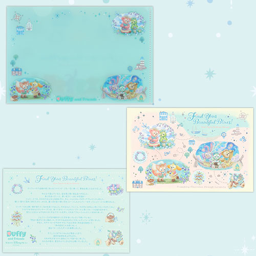 TDR - 2026 Duffy & Friends "Find Your Beautiful Blues" Series #2 Collection x Post Cards & Clear Holders Set (Release Date: Jul 7, 2026)