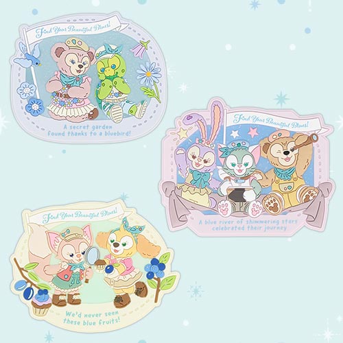 TDR - 2026 Duffy & Friends "Find Your Beautiful Blues" Series #2 Collection x Decorative Magnets Set of 3 (Release Date: Jul 7, 2026)