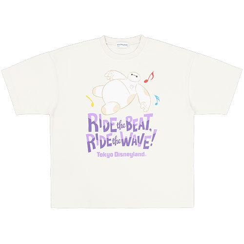 TDR - 2026 Baymax "Ride the Beat, Ride the Wave! x T Shirt for Adults (Release Date: Jul 1, 2026)