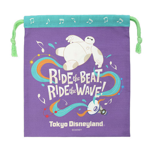 TDR - 2026 Baymax "Ride the Beat, Ride the Wave! x Drawsting Bag (Release Date: Jul 1, 2026)