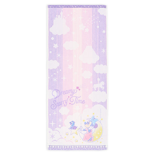 TDR - 2026 Dreamy Starry Time Collection x Minnie Mouse and Figaro Face Towel (Release Date: Jun 25, 2026)