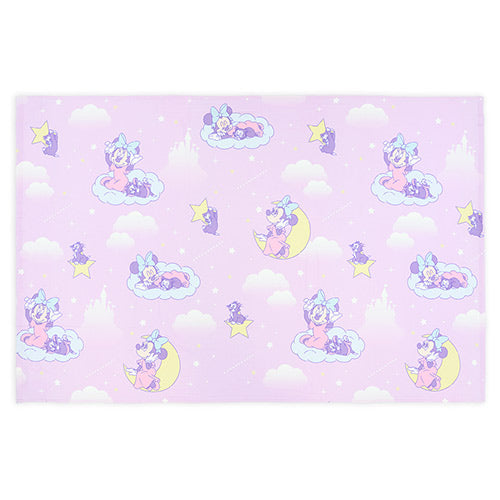 TDR - 2026 Dreamy Starry Time Collection x Minnie Mouse and Figaro Towel Blanket (Release Date: Jun 25, 2026)