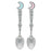 TDR - 2026 Dreamy Starry Time Collection x Minnie Mouse and Figaro Teaspoons Set of 2 (Release Date: Jun 25, 2026)