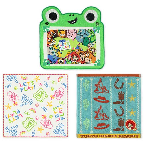 TDR - 2026 Toy Story 5 Collection x Mini Towels Set of 3 (Release Date: Jul 1, 2026)