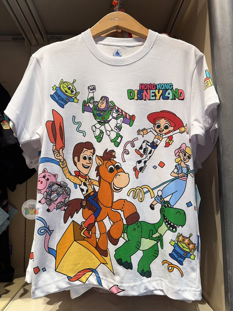 HKDL - Toy Story ‘Unlock the Fun’ Collection x T Shirt for Adults (Color: White)