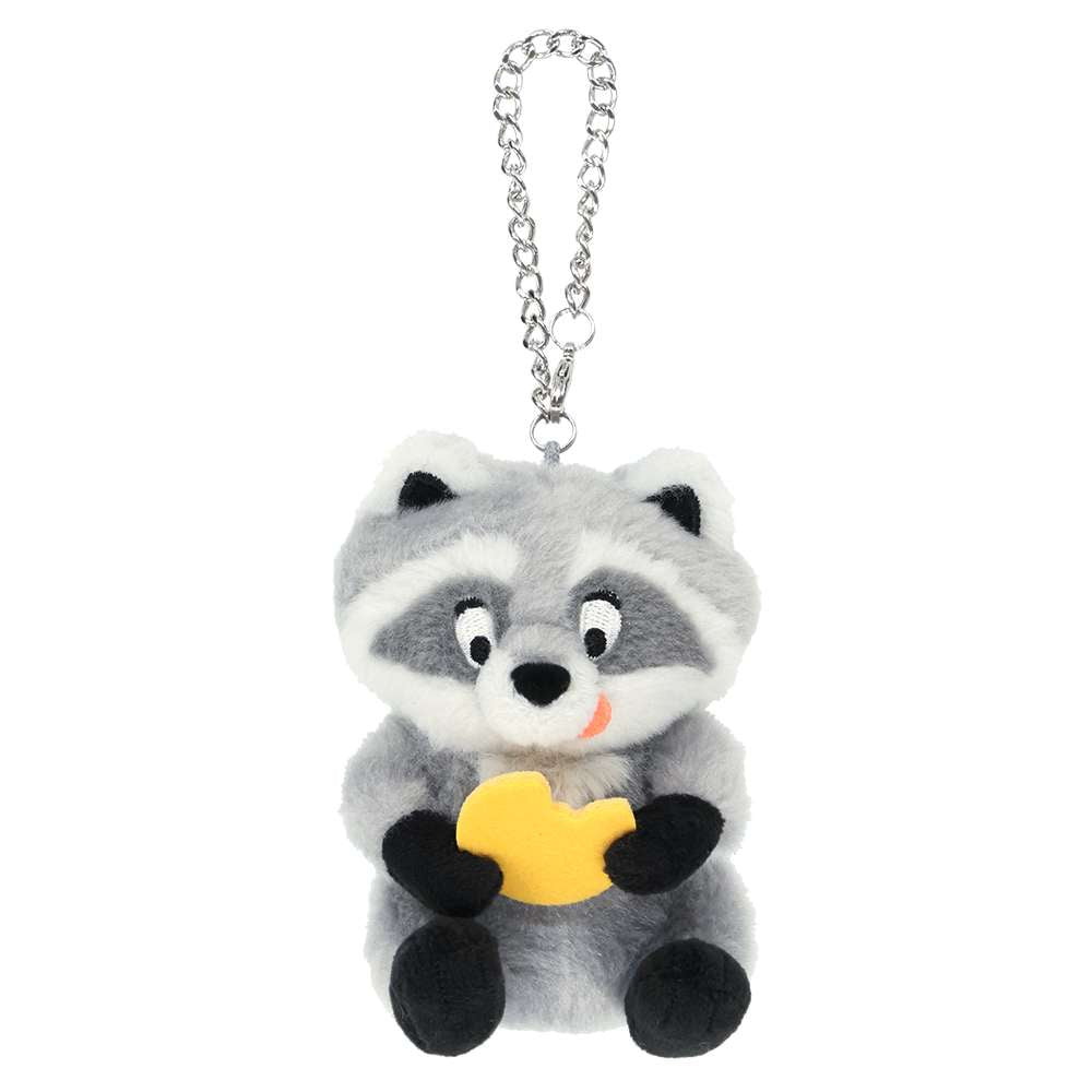 TDR - Meeko ‘Holding Food’ Plush Keychain (Release Date: Dec 12, 2024)