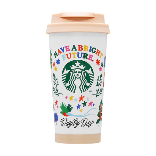 Starbucks Japan - SHOGO SEKINE 2024 - 2. Recycled Stainless Steel ToGo Logo Tumbler White 473ml
