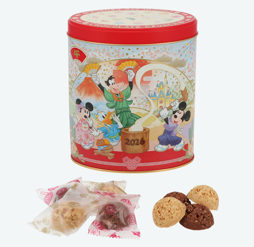 TDR - 2026 Happy New Year Mickey & Friends Collection x Mickey & Friends Chocolate Crunch Box Set(Release Date: Dec 1, 2025)