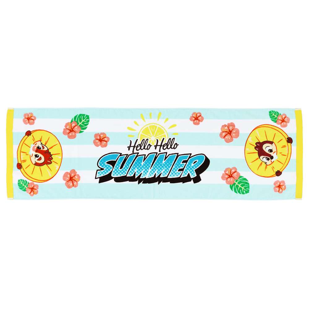 TDR - 2026 Mickey & Friends "Hello Hello Summer!!" Collection x Chip & Dale Face Towel (Release Date: Jun 11, 2026)