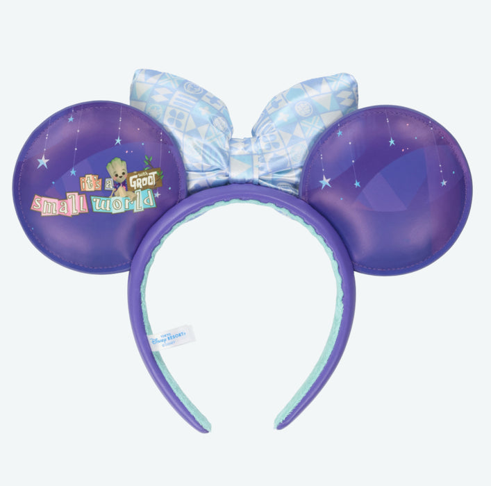 TDR - "It's a Small World with Groot x Marvel" Collection x Minnie Mouse Ear Headband (Release Date: Dec 26, 2025)