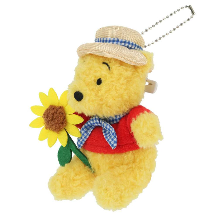 TDR - Winnie the Pooh Holding Sunflower Plush Keychain (Release Date: Jun 11, 2026)