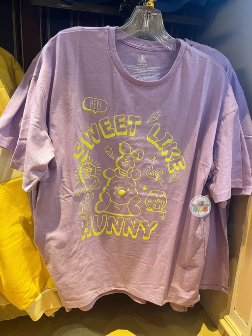DLR/WDW - Winnie the Pooh Cutie Ever - Pooh & Piglet Lavender T-shirt (Adult)