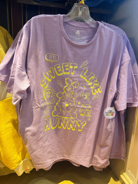 DLR/WDW - Winnie the Pooh Cutie Ever - Pooh & Piglet Lavender T-shirt (Adult)