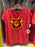 Universal Studios - Super Nintendo World - Bowser Crest Rac Red Heather Ladies Tee (Adult)