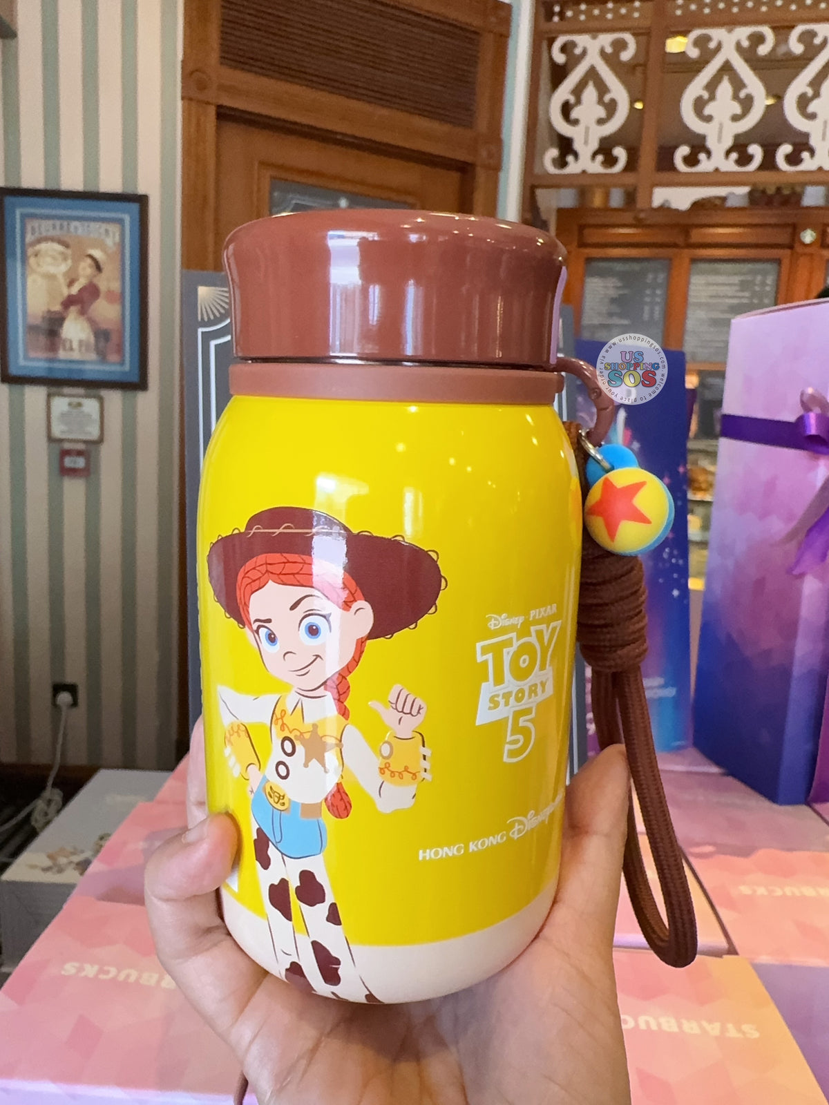 Starbucks Toy Story 5 ステンレスボトル　希少 HKDL - Starbucks Toy Story 5 12oz Stainless Steel Bottle