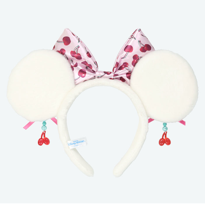 TDR - 2026 Minnie Mouse with the Cherry on Top Collection x Minnie Mouse Ear Headband (Release Date: Feb 5, 2026)