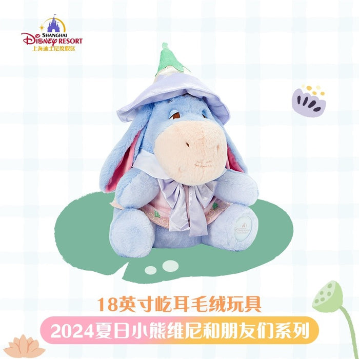 SHDL - Winnie the Pooh & Friends Summer 2024 Collection x Eeyore Plush Toy (Size: 41 cm Tall)