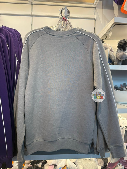 DLR/WDW - Winnie the Pooh & Friends - Eeyore Initial Grey Fleece Pullover (Adult)