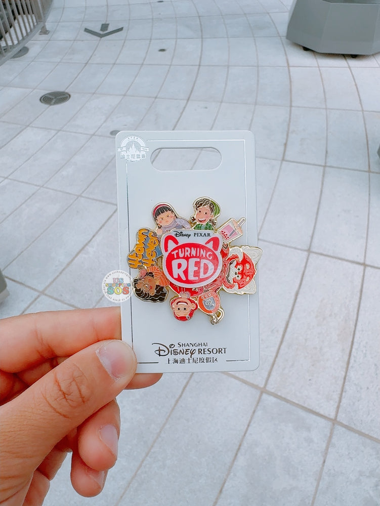 SHDL - Turning Red Spinning Pin