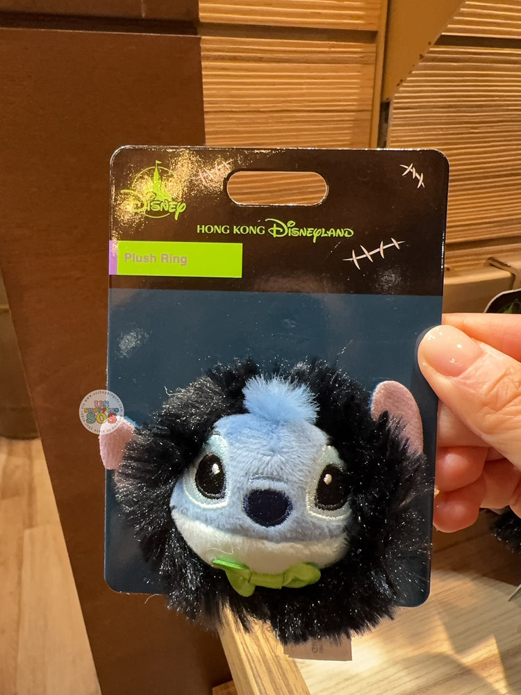 HKDL - 2026 Disney Halloween -Leroy & Stitch Trick-or-Treat Collection x Stitch Plush Ring