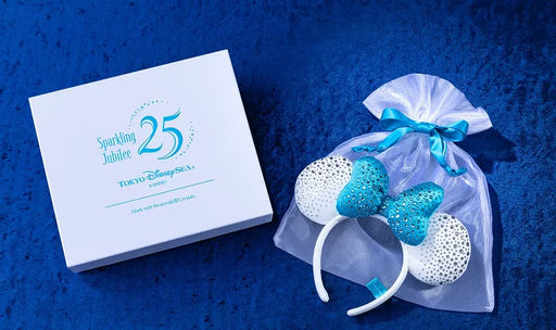 TDR - Tokyo DisneySea 25th Anniversary "Sparkling Jubilee" x Swarovski R Crystal Minnie Mouse Ear Headband (Release Date: Nov 25, 2026)