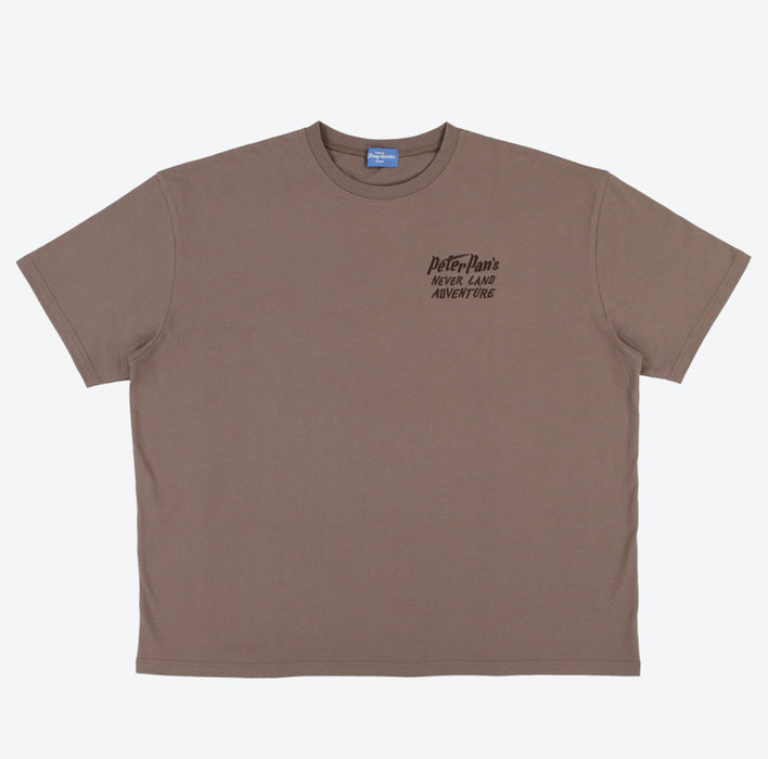 TDR - Fantasy Springs "Peter Pan Never Land Adventure" Collection x "Captain Hook & Smee" Oversized T Shirt for Adults