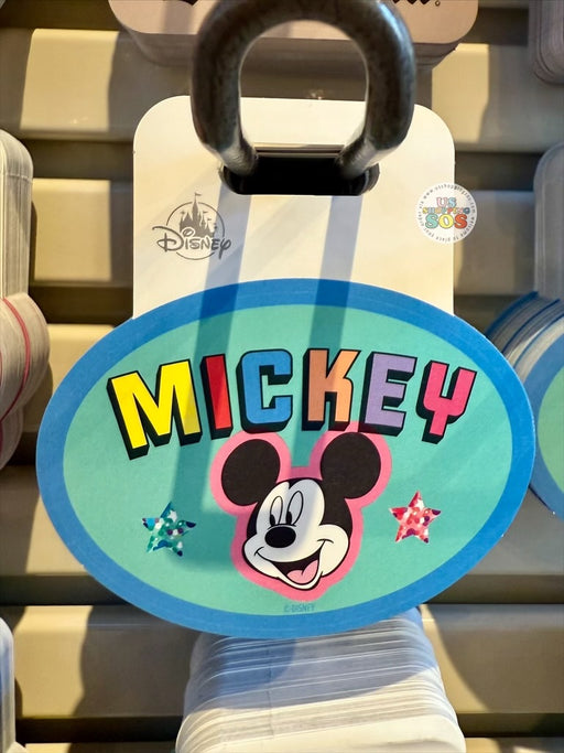 DLR/WDW - Vinyl Decals 2026 - Mickey Blue