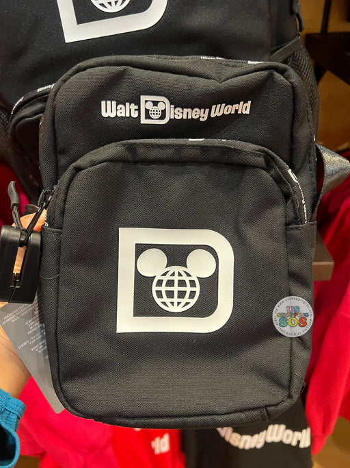 WDW - “Walt Disney World” Headband Friendly Black Crossbody Bag