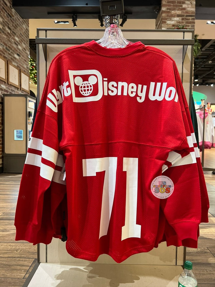 DLR/WDW - Spirit Jersey Park Logo Red Baseball Jersey (Adult)