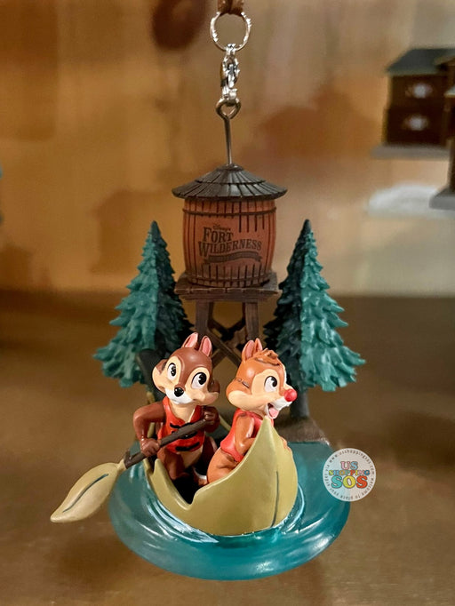 WDW - Disney’s Fort Wilderness Resort & Campground - Chip & Dale Rowing a Boat Ornament