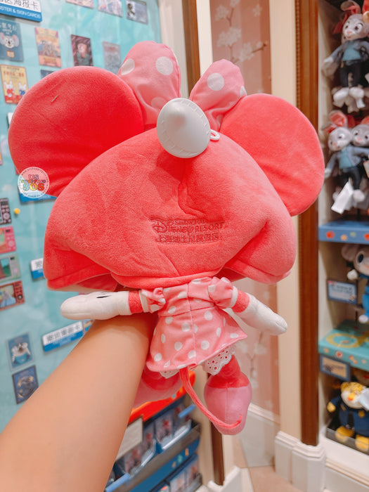 SHDL  - Big Head Plush Hat - Minnie Mouse (Color: Pink)