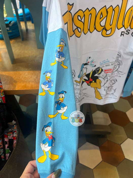 DLR - Donald Duck 90th Anniversary - Spirit Jersey “Disneyland” Pullover (Adult)
