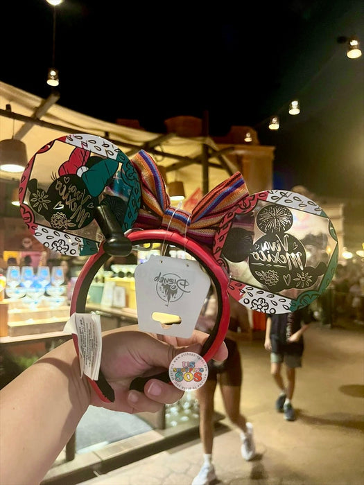 WDW - Epcot World Showcase Mexico 2026 - Mickey & Minnie Viva Mexico Ear Headband