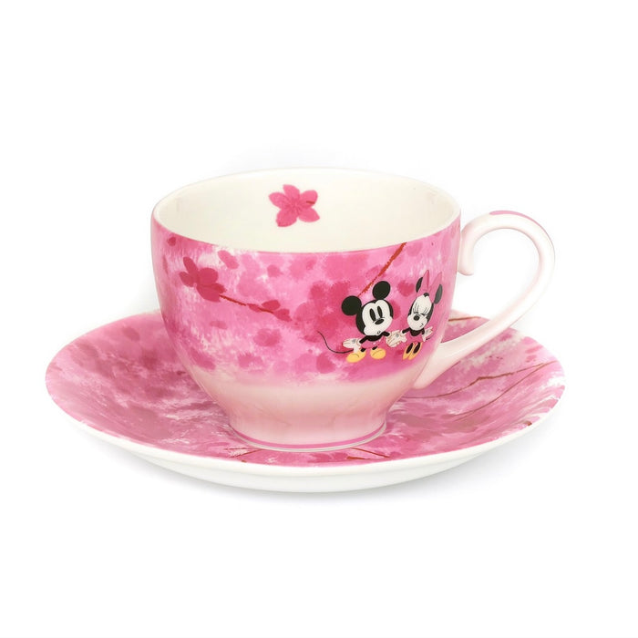 WDW - The English Ladies Co. Mickey & Minnie Tea Cup & Saucer Set