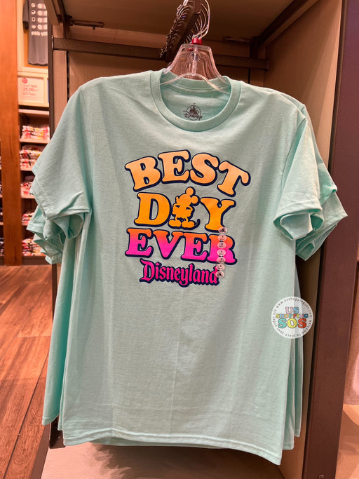 DLR - Best Day Ever Disneyland Mint Graphic Tee (Adult)