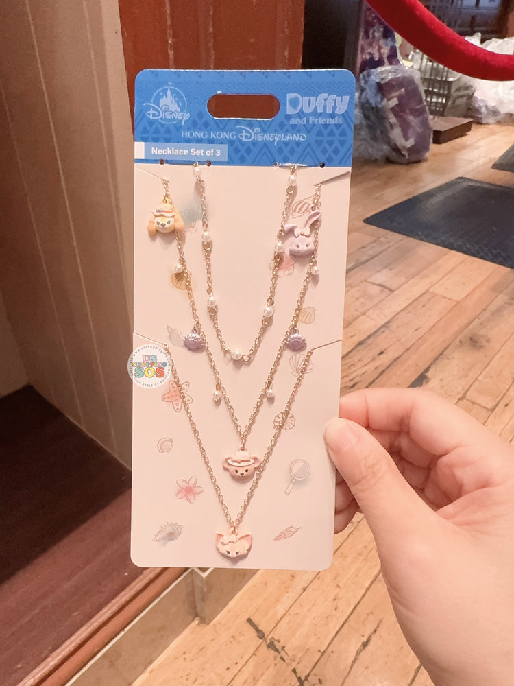 HKDL - Duffy and Friends "Beach Party" x Duffy and Friends Necklace Set of 3